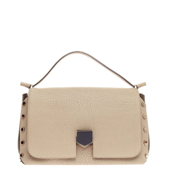 Jimmy Choo Lockett Convertible Shoulder Bag Leather Large