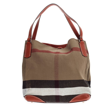 Burberry Maidstone Tote House Check Canvas Medium