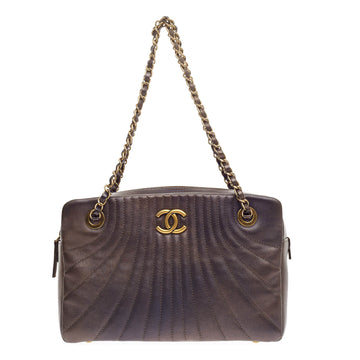 Chanel Paris-Shanghai Camera Bag Quilted Lambskin Medium