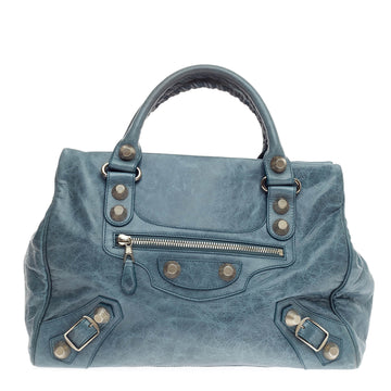 Balenciaga Midday Giant Studs Leather