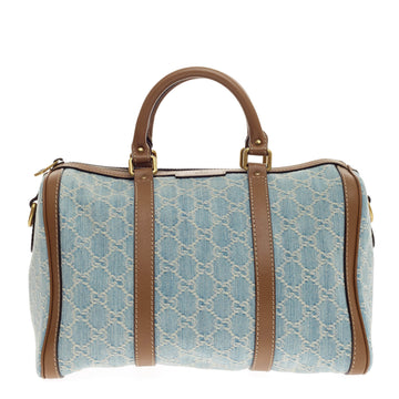 Gucci Joy Boston GG Denim Medium