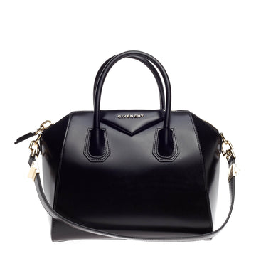 Givenchy Antigona Bag Glazed Leather Small 