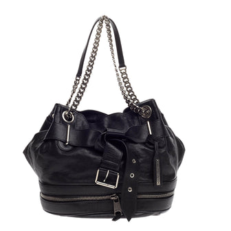 Alexander McQueen Faithful Bucket Bag Leather
