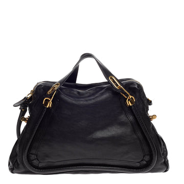 Chloe Paraty Top Handle Bag Leather Large