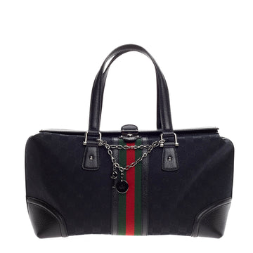 Gucci Treasure Boston GG Canvas Large