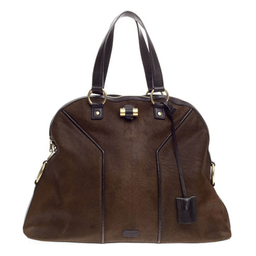 Saint Laurent Muse Shoulder Bag Pony Hair Oversized