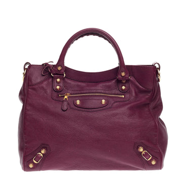 Balenciaga Velo Giant Studs Leather