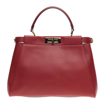 Fendi Peekaboo Leather Regular