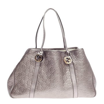 Gucci Twins Tote Guccissima Leather Medium