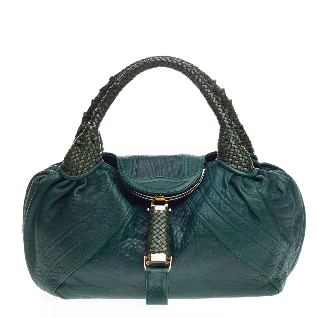 ら*む様 セ－ル！FENDI SPY HOBO BAG FENDI Brown Leather spy Hobo Bag - Last Call