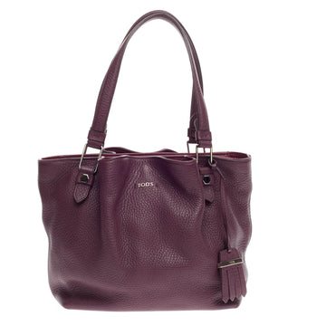 Tod's Flower Bag Leather Medium