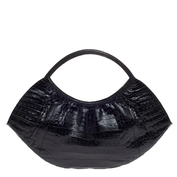 Nancy Gonzalez Crescent Shoulder Bag Crocodile Large
