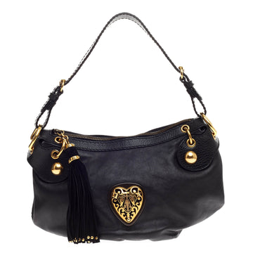 Gucci Babouska Heart Shoulder Bag Leather Small