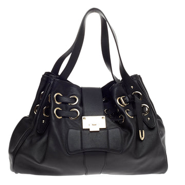 Jimmy Choo Ramona Hobo Leather