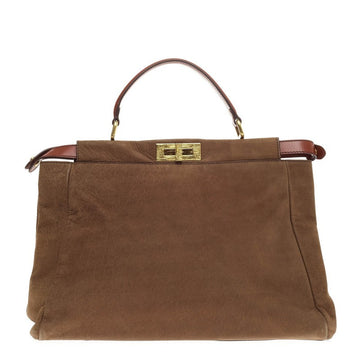 Fendi Peekaboo Nubuck Large