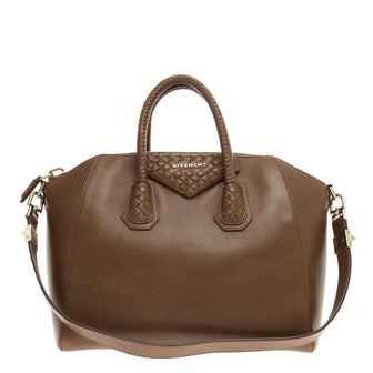 Givenchy Antigona Bag Leather with Woven Detail Medium
