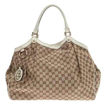 Gucci Sukey Tote GG Canvas Large