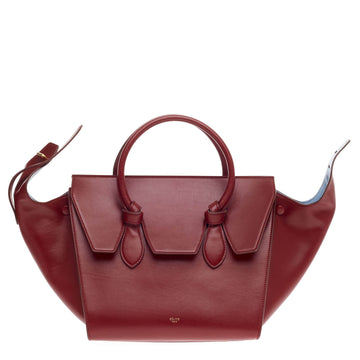 Celine Tie Knot Tote Smooth Leather Mini