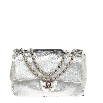 Chanel Classic Single Flap Pailette Small