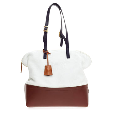 Fendi Tricolor 2Bag Leather