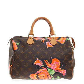 Louis Vuitton Speedy Limited Edition Monogram Canvas Roses 30