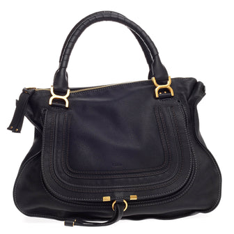 Chloe Marcie Shoulder Bag Leather Large