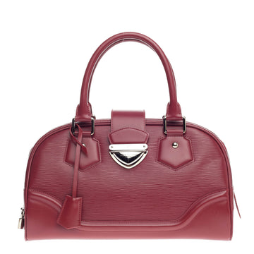 Louis Vuitton Montaigne Bowling Bag Epi Leather GM