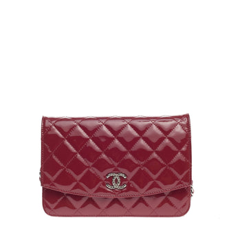 Chanel Brilliant Wallet on Chain Quilted Patent