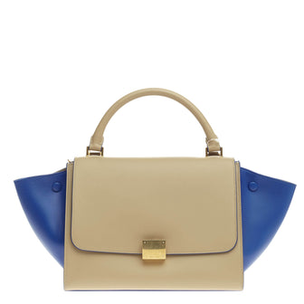 Celine Tricolor Trapeze Leather Medium