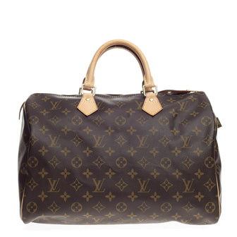 Louis Vuitton Speedy Monogram Canvas 35 