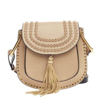 Chloe Hudson Whipstitch Leather Small