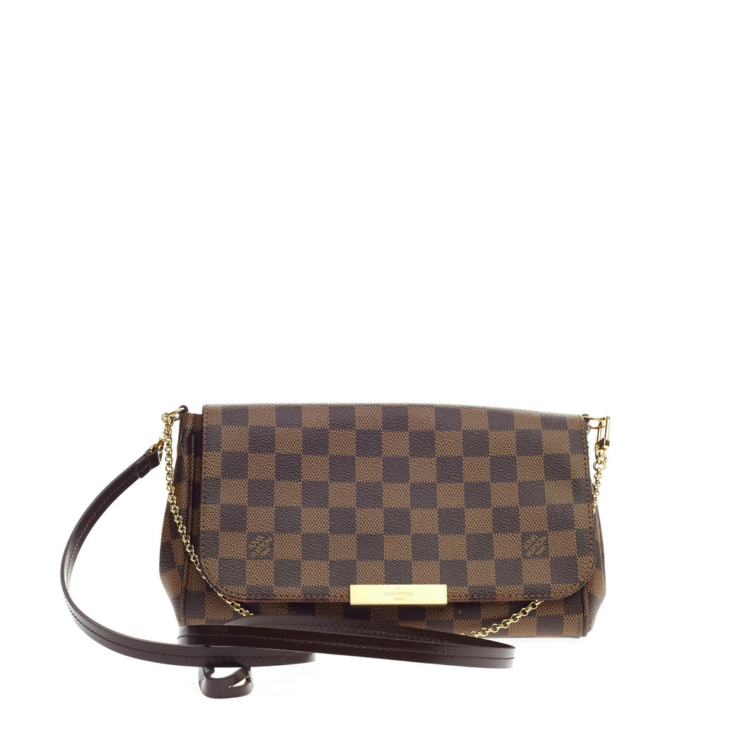 Buy Louis Vuitton Favorite Handbag Damier MM Brown 808101
