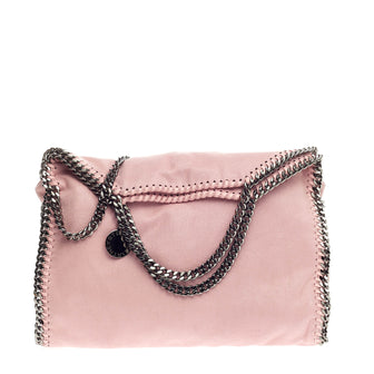 Stella McCartney Falabella Fold Over Shaggy Deer