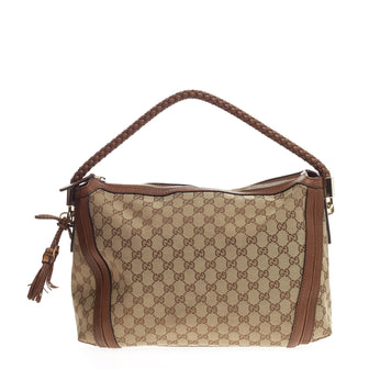 Gucci Bella Hobo GG Canvas Medium