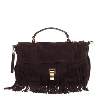 Proenza Schouler PS1 Fringe Runner Suede Medium