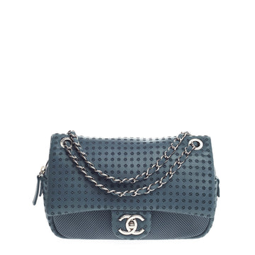 Chanel Easy Flap Bag Perforated Leather Medium