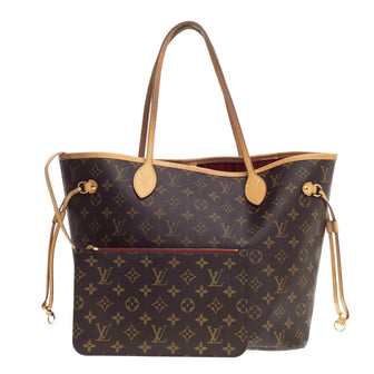 Louis Vuitton Neverfull NM Monogram Canvas MM