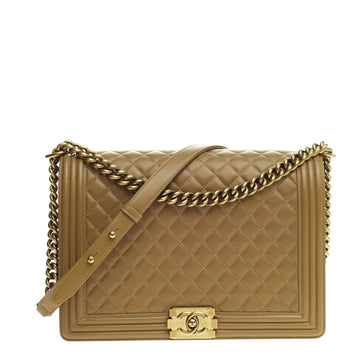 Chanel Boy Flap Quilted Lambskin Large