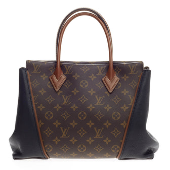 Louis Vuitton W Tote Monogram Canvas and Leather PM