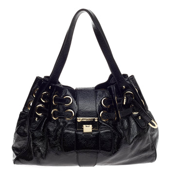 Jimmy Choo Riki Hobo Patent