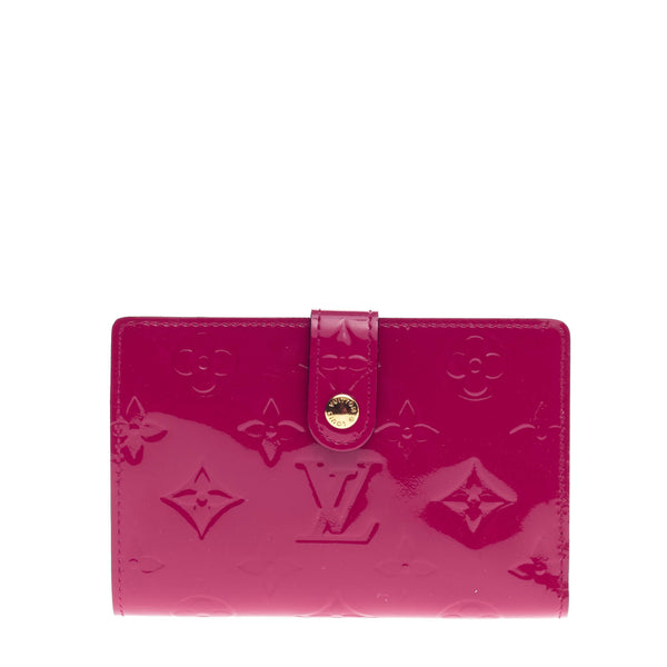Buy Louis Vuitton French Wallet Monogram Vernis Pink 988403